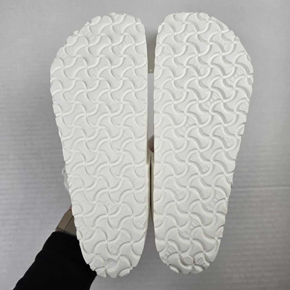 Birkenstock Gizeh EVA Sandals Size 40/L9/M7 White Slip On Thong Regular Fit - Picture 3 of 3